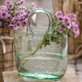 Recycled glass Table Decoration Vase handbag